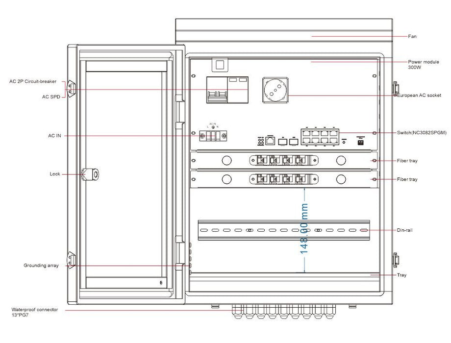 EAN 5715063448311 - Ernitec ELECTRA-M10-OUTDOOR switch imagen 5
