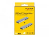 EAN 4043619877539 - DeLOCK 87753 base para portátil y replicador de puertos Gris imagen 6