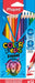 EAN 3154148627234 - Maped Strong colour pencils Negro, Marrón, Verde, Azul claro, Verde claro, Marina, Naranja, Melocotón, Ro imagen 1
