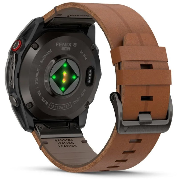 EAN 753759362430 - Garmin fēnix 8 Pro 3,56 cm (1.4") AMOLED 51 mm Digital 454 x 454 Pixeles Pantalla táctil Gris, Titanio Wif imagen 12
