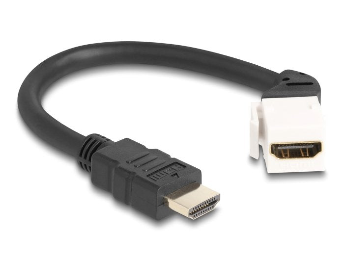 EAN 4043619903191 - DeLOCK 90319 cable HDMI 0,2 m Negro, Blanco imagen 1