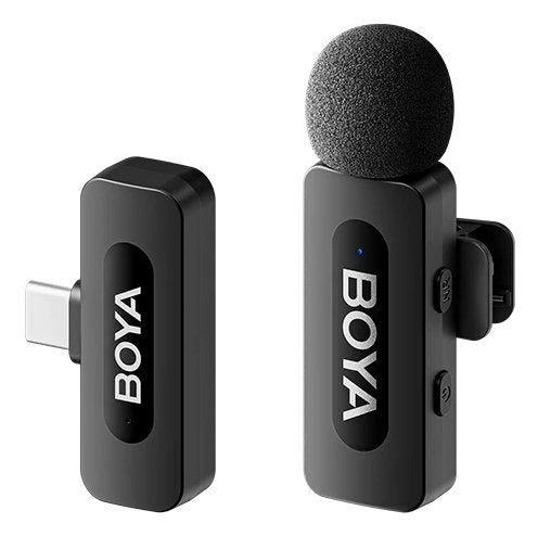 EAN 6977490710297 - BOYA BY-V10 (V2.0) Negro Micrófono con pinza de enganche imagen 1