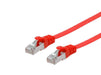 EAN 4015867224663 - Equip 607620 cable de red Rojo 1 m Cat6a U/FTP (STP) imagen 1
