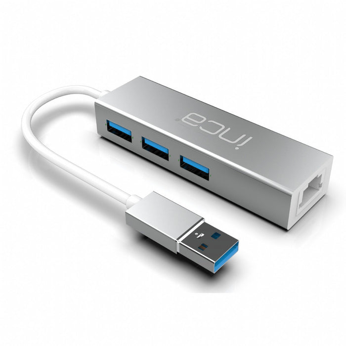 EAN 8681949014253 - Inca IUSB-03T hub de interfaz USB 3.2 Gen 1 (3.1 Gen 1) Type-A Aluminio imagen 1