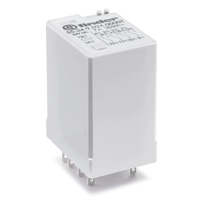 EAN 8012823077024 - Finder Tipo 55.34T Vertical Conexión de presión Blanco imagen 1