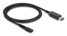EAN 4043619909834 - DeLOCK 90983 cable de transmisión Negro 1,8 m USB A 2 pines imagen 1