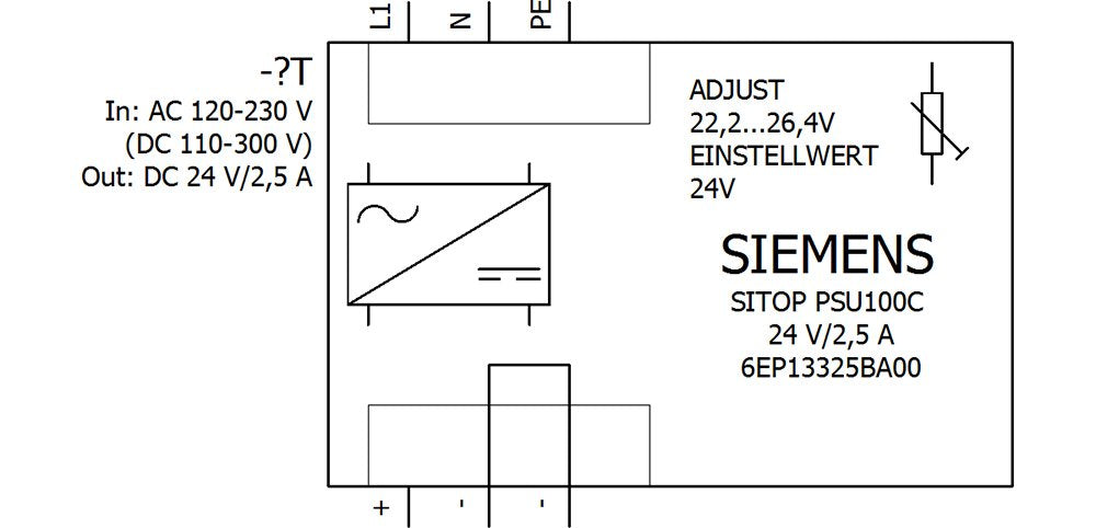 EAN 4025515152613 - Siemens 6EP1332-5BA00 adaptador e inversor de corriente Interior Multicolor imagen 4