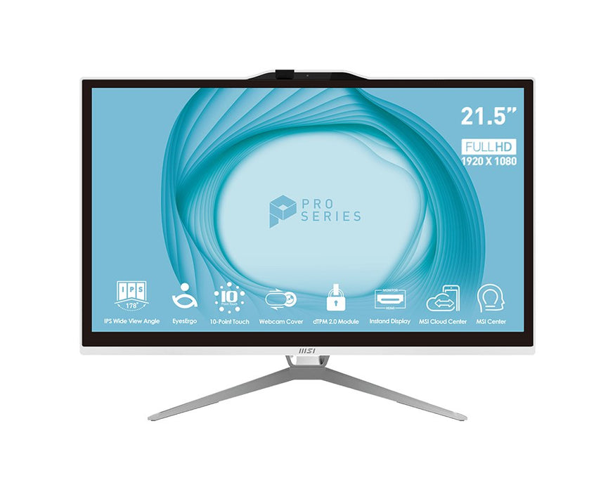 EAN 4711377173223 - MSI Pro AP222T 13M-216ES All-in-One PC Intel® Core™ i3 i3-13100 54,6 cm (21.5") 1920 x 1080 Pixeles Panta imagen 1
