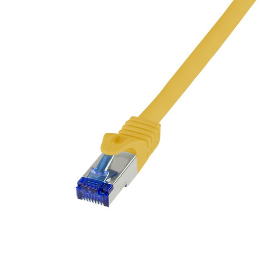 EAN 4052792056426 - LogiLink C6A087S cable de red Amarillo 7,5 m Cat6a S/FTP (S-STP) Alrededor imagen 1