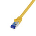 EAN 4052792056426 - LogiLink C6A087S cable de red Amarillo 7,5 m Cat6a S/FTP (S-STP) Alrededor imagen 1