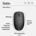 EAN 0195122118709 - HP 230 Wireless Mouse and Keyboard Combo teclado Ratón incluido Oficina RF inalámbrico Negro imagen 3