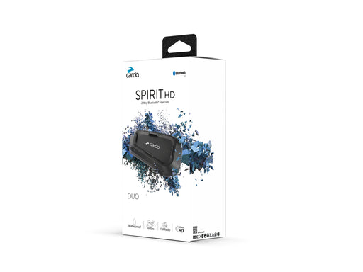 EAN 828831843418 - Cardo Spirit HD Duo intercomunicador para motocicletas 2 canales 600 m Negro imagen 1