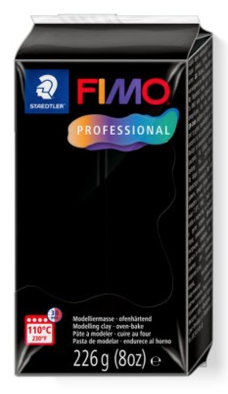 EAN 4007817165300 - Staedtler FIMO 8042-9 compuesto para cerámica y modelaje Arcilla 226 g Negro 1 pieza(s) imagen 1