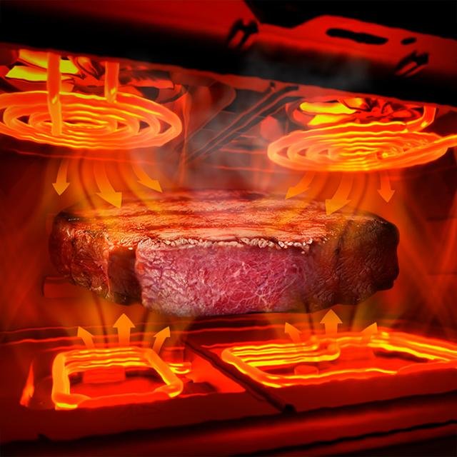 EAN 8435771921728 - Cecotec Cecofry&Grill Duoheat 10000 Doble 10 L Independiente 2800 W Freidora de aire caliente Negro imagen 9