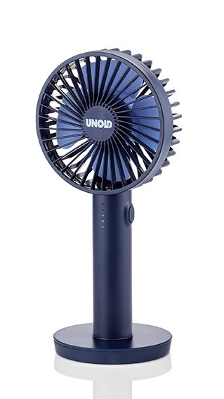 EAN 4011689866289 - Unold Breezy II Azul 10 cm Ventilador de mano imagen 4