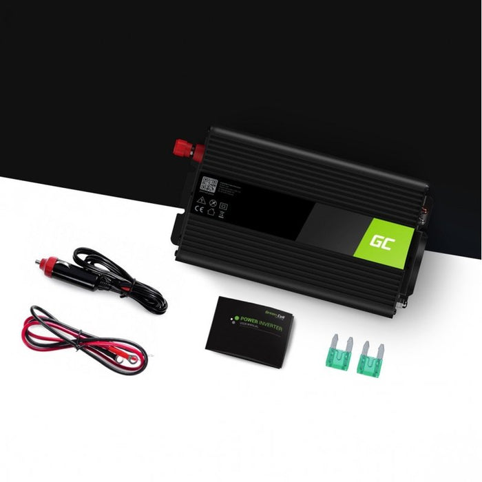 EAN 5903317226918 - Green Cell INV17 adaptador e inversor de corriente Auto 500 W Negro imagen 2