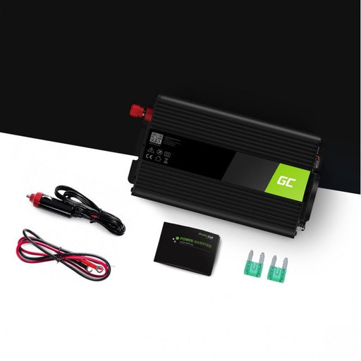EAN 5902719422201 - Green Cell INV01DE adaptador e inversor de corriente Auto 300 W Negro imagen 2