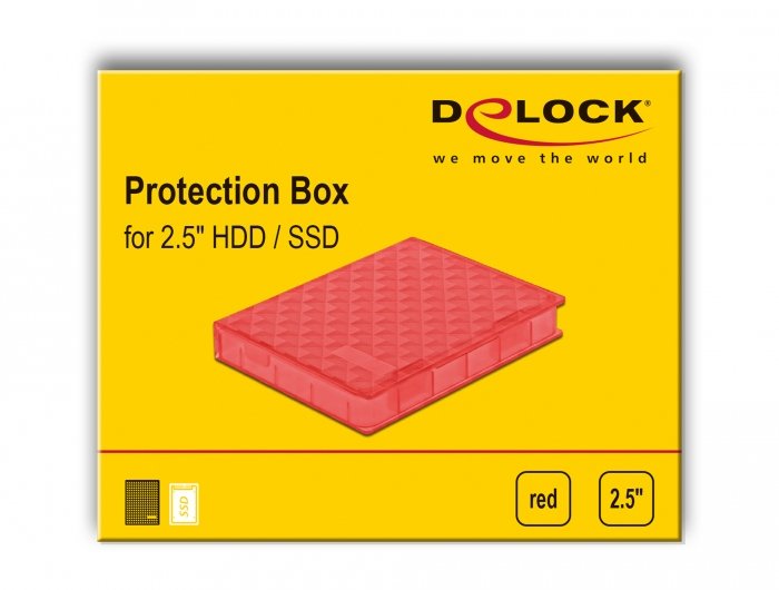 EAN 4043619183708 - DeLOCK 18370 funda para disco duro externo Plástico imagen 4