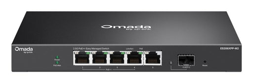 EAN 1210002600965 - TP-Link ES206XPP-M2 switch Gestionado L2 2.5G Ethernet (100/1000/2500) Energía sobre Ethernet (PoE) Monta imagen 1