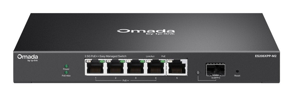EAN 1210002600965 - TP-Link ES206XPP-M2 switch Gestionado L2 2.5G Ethernet (100/1000/2500) Energía sobre Ethernet (PoE) Monta imagen 1