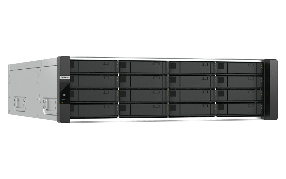 EAN 4711103086483 - QNAP ES1686dc R2 NAS Bastidor (3U) Intel® Xeon® D D-2142IT 48 GB DDR4 0 TB QNAP QES Negro, Gris imagen 3