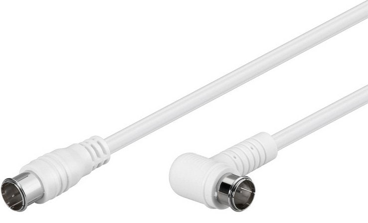 EAN 4040849673481 - Goobay 67348 cable coaxial 2,5 m F plug Blanco imagen 1