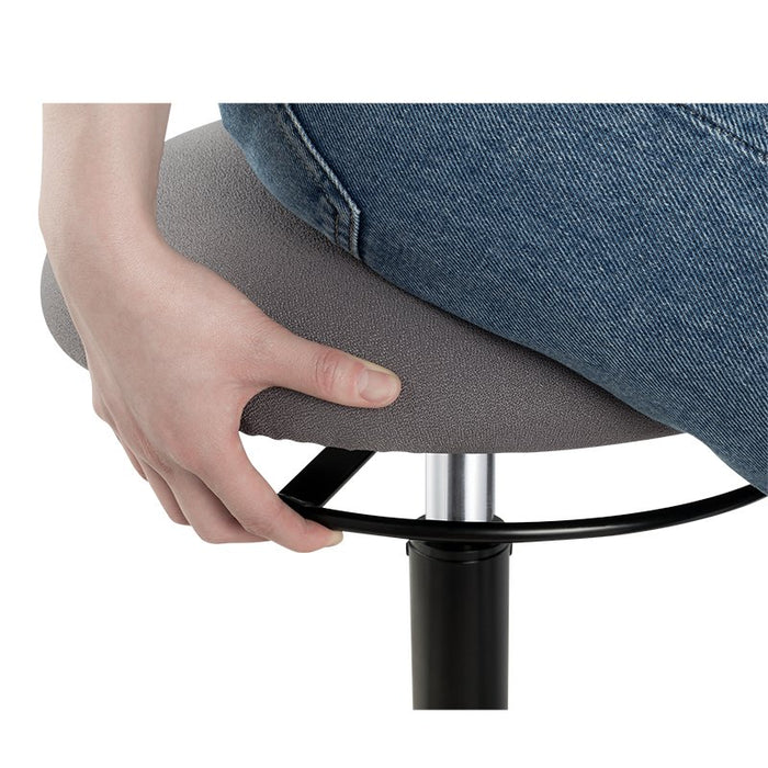 EAN 4052792057300 - LogiLink EO0022 taburete tipo silla de montar Asiento acolchado Gris Tela Negro 1 pieza(s) imagen 6