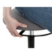 EAN 4052792057300 - LogiLink EO0022 taburete tipo silla de montar Asiento acolchado Gris Tela Negro 1 pieza(s) imagen 6
