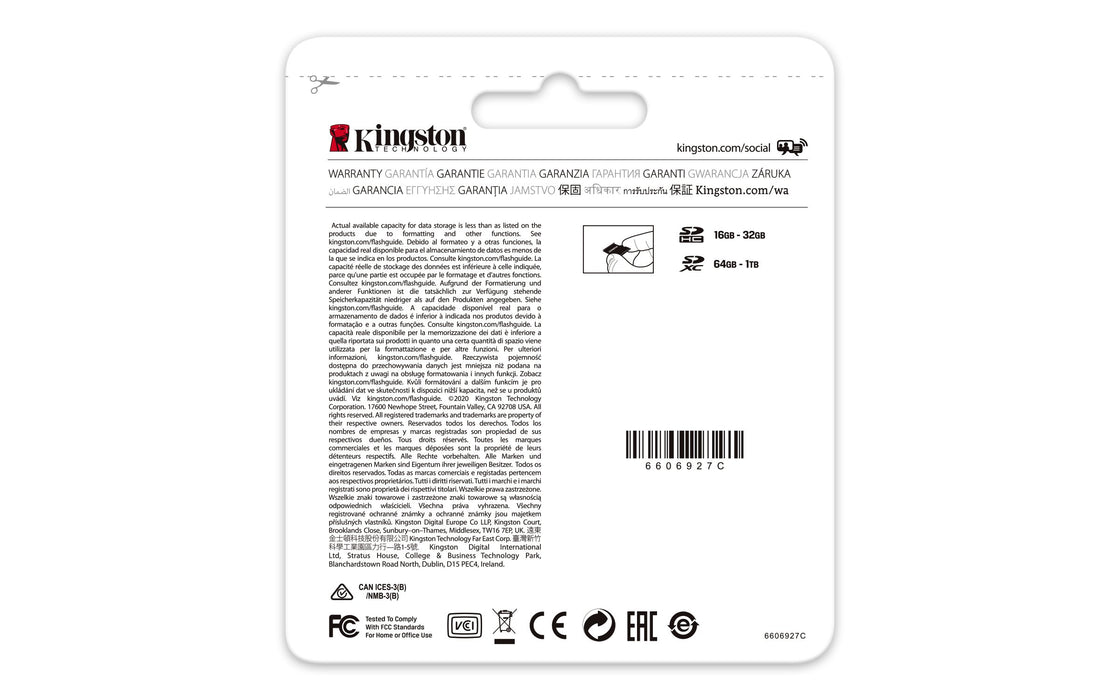 EAN 0740617301182 - Kingston Technology Canvas Go! Plus MicroSD UHS-I Clase 10 imagen 6
