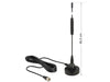 EAN 4043619124121 - DeLOCK 12412 antena para red Antena omnidireccional Tipo F 0 dBi imagen 1