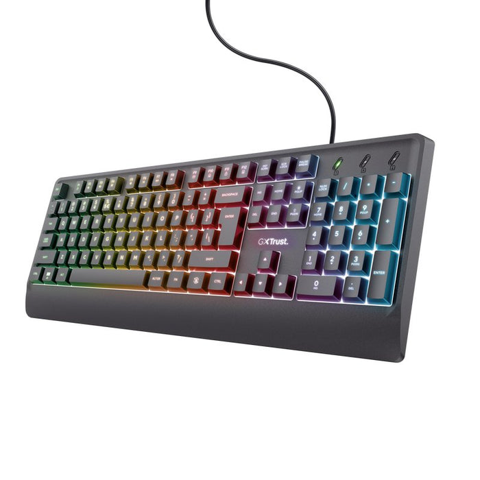 EAN 8713439252545 - Trust GXT 792 QUADROX teclado Ratón incluido Juego USB Francés Negro imagen 3