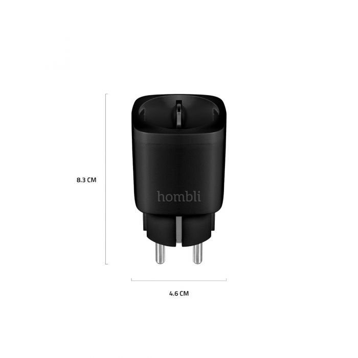 EAN 8719323919099 - Hombli HBPP-0205 enchufe inteligente 3680 W Hogar Negro imagen 7
