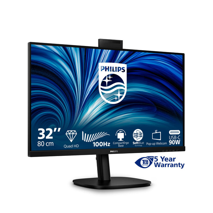 EAN 8721038004410 - Philips 3000 series 32B2U3601H/00 pantalla para PC 80 cm (31.5") 2560 x 1440 Pixeles Quad HD LCD Negro imagen 6