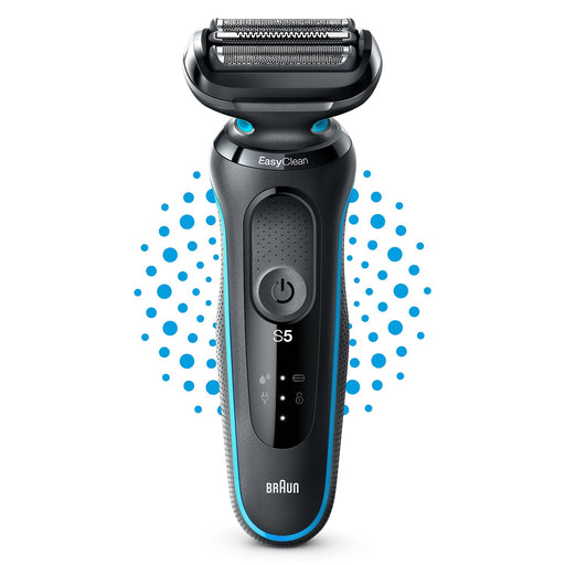 EAN 4210201432593 - Braun Series 5 51-M1000s Máquina de afeitar de láminas Negro, Azul imagen 1