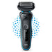 EAN 4210201432593 - Braun Series 5 51-M1000s Máquina de afeitar de láminas Negro, Azul imagen 1