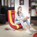 EAN 3701221702113 - Subsonic SA5610-H1 silla para videojuegos Silla gaming Asiento acolchado tapizado Rojo, Amarillo imagen 3