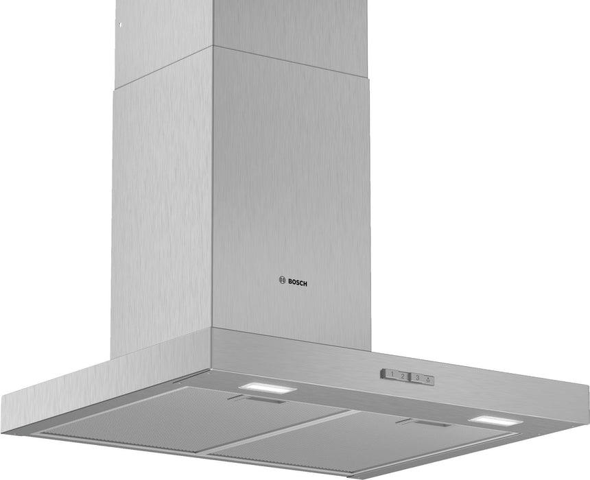 EAN 4242005039586 - Bosch Serie 2 DWB66BC50 campana De pared Acero inoxidable 590 m³/h imagen 1