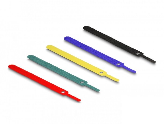 EAN 4043619190768 - DeLOCK 19076 presilla Bridas adherentes para cables Colores surtidos 10 pieza(s) imagen 1