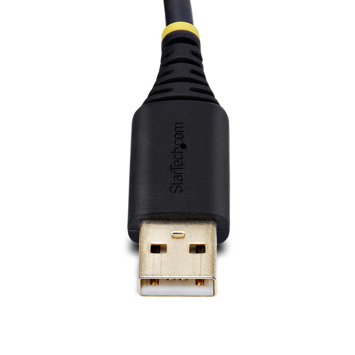 EAN 0065030898263 - StarTech.com 1P6FFC-USB-SERIAL cable de serie Negro USB tipo A DB-9 imagen 5