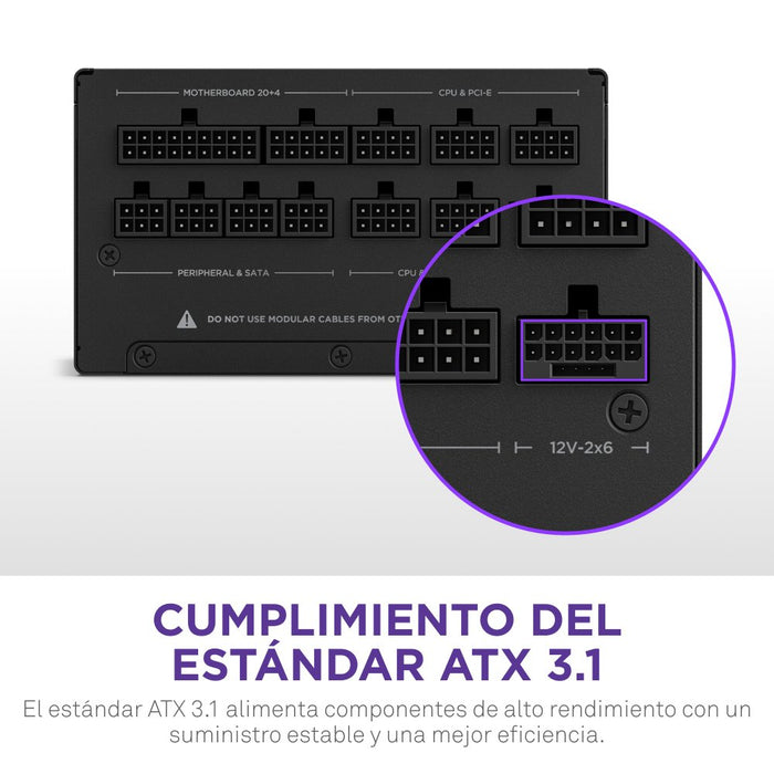 EAN 5056547204796 - NZXT C850 Gold ATX 3.1 unidad de fuente de alimentación 850 W 24-pin ATX Negro imagen 8