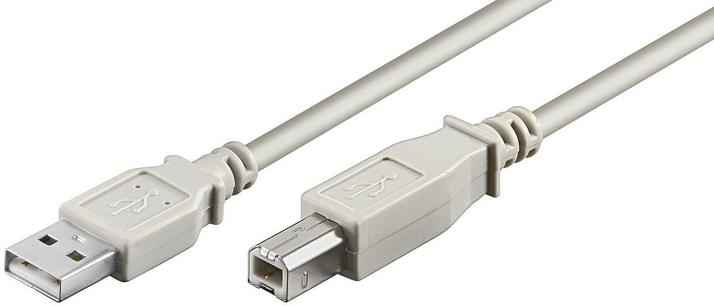 EAN 5705965857427 - Microconnect USBAB3 cable USB USB 2.0 3 m USB A USB B Blanco imagen 1