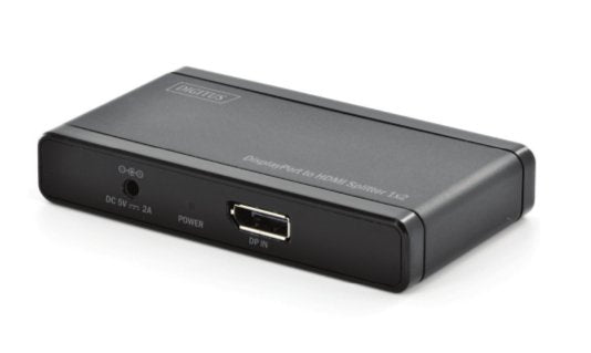 EAN 4016032374923 - Digitus DisplayPort to HDMI Splitter 1x2 2x HDMI imagen 1