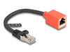 EAN 4043619881970 - DeLOCK 88197 cable de red Negro, Rojo 0,2 m Cat6a S/FTP (S-STP) imagen 1