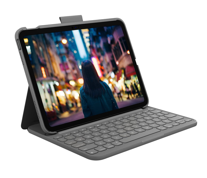 EAN 5099206107458 - Logitech 920-011426 teclado para móvil QWERTY Español Bluetooth Gris imagen 1