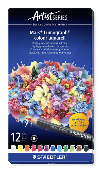 EAN 4007817172797 - Staedtler Mars Lumograph Multicolor 12 pieza(s) imagen 1