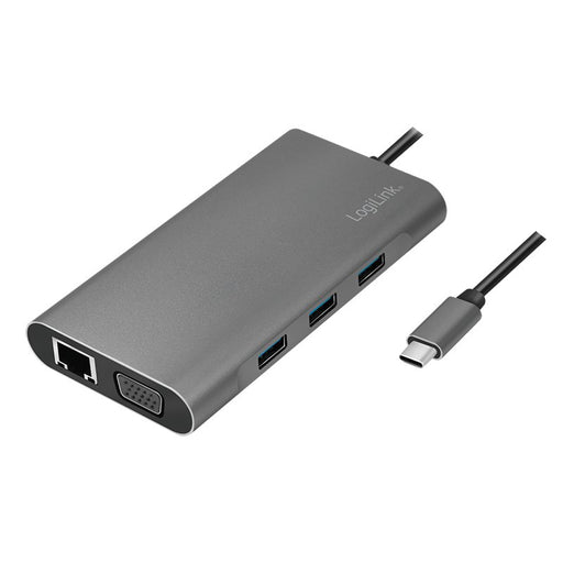 EAN 4052792064711 - LogiLink UA0383 base para portátil y replicador de puertos Alámbrico USB 3.2 Gen 1 (3.1 Gen 1) Type-C Pla imagen 1