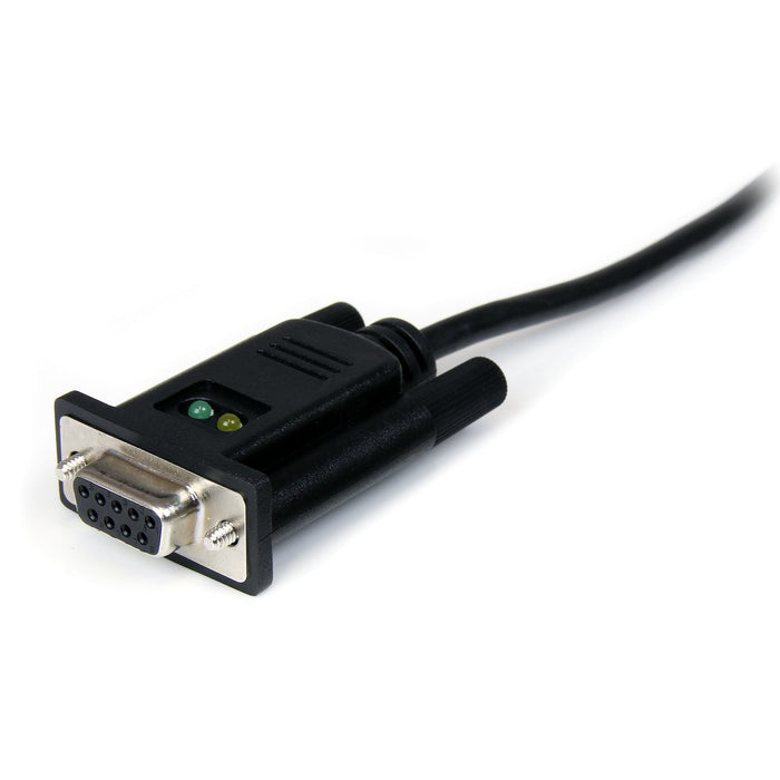 EAN 0065030846837 - StarTech.com ICUSB232FTN cable de serie Negro 1,7 m USB tipo A DB-9 imagen 2