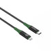EAN 5715063388310 - Microconnect MC-SMART USB C-L-2 cable de conector Lightning 2 m Negro, Verde imagen 3
