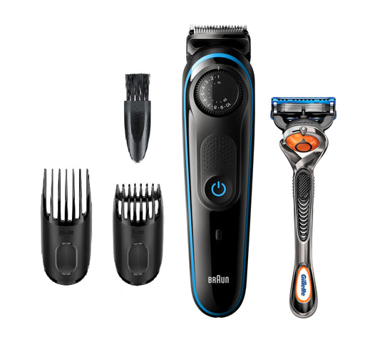 EAN 4210201283805 - Braun BT3240 depiladora para la barba Batería 39 2 cm Mojado y seco Negro, Azul imagen 1