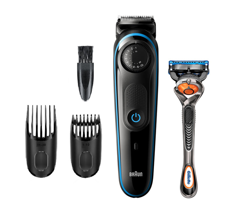 EAN 4210201283805 - Braun BT3240 depiladora para la barba Batería 39 2 cm Mojado y seco Negro, Azul imagen 1
